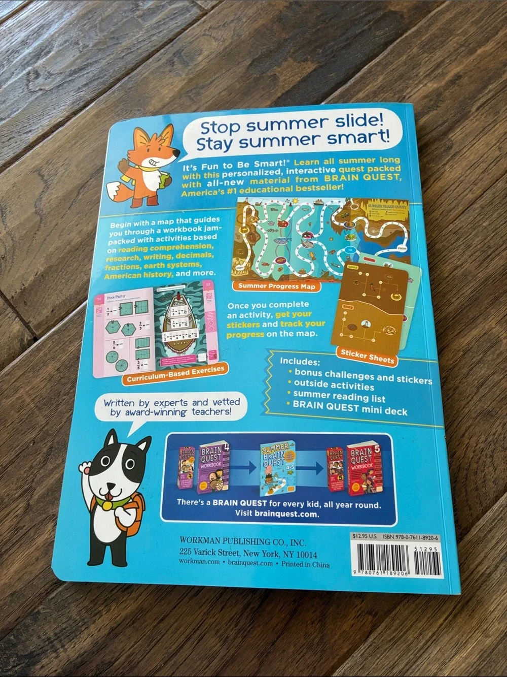 Summer Brain Quest Workbook for Grades 4 & 5 - Blue
